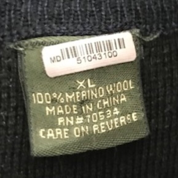 Orvis Men's 1/4 Zip LS Sweater Size XL - Picture 3 of 5